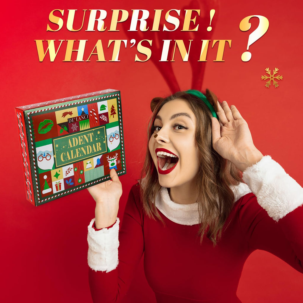 Makeup Advent Calendar 2023, 12 Days Christmas Countdown Advent Calendar Gift For Women, Xmas Gift For Girls,Makeup Gift Set,Xma