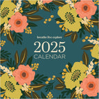 Tf Publishing 2025 Breathe Live Explore Wall Calendar | Large Grids For Appointments And Scheduling | Vertical Monthly Wall Cale