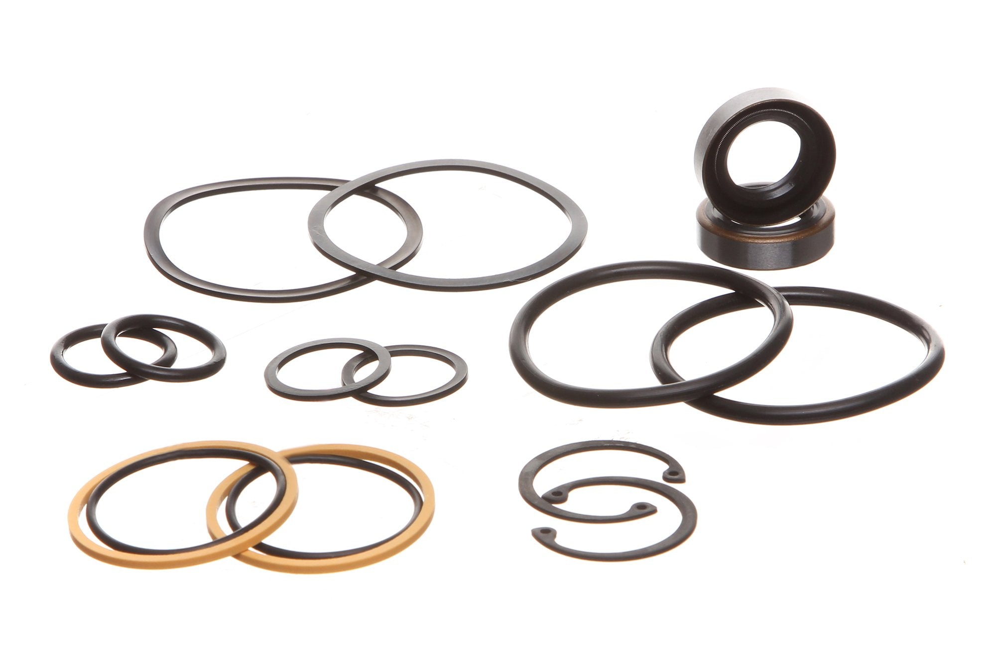 Replacementkits.Com Brand Fits Case Steering Cylinder Rebuild Seal Kit With Piston Seal Replaces A36396 & A36395 2 Pack