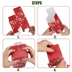 Onesing 24 Pcs Diy Christmas Advent Calendar Boxes For 2022, 24 Days Countdown Calendar Gift For Adults And Kids Christmas Cardb