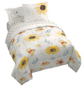 Jay Franco Disney Winnie The Pooh King Comforter Set - 7 Piece Bedding Includes Sheet Set & Pillow Covers - Super Soft Cozy Flor