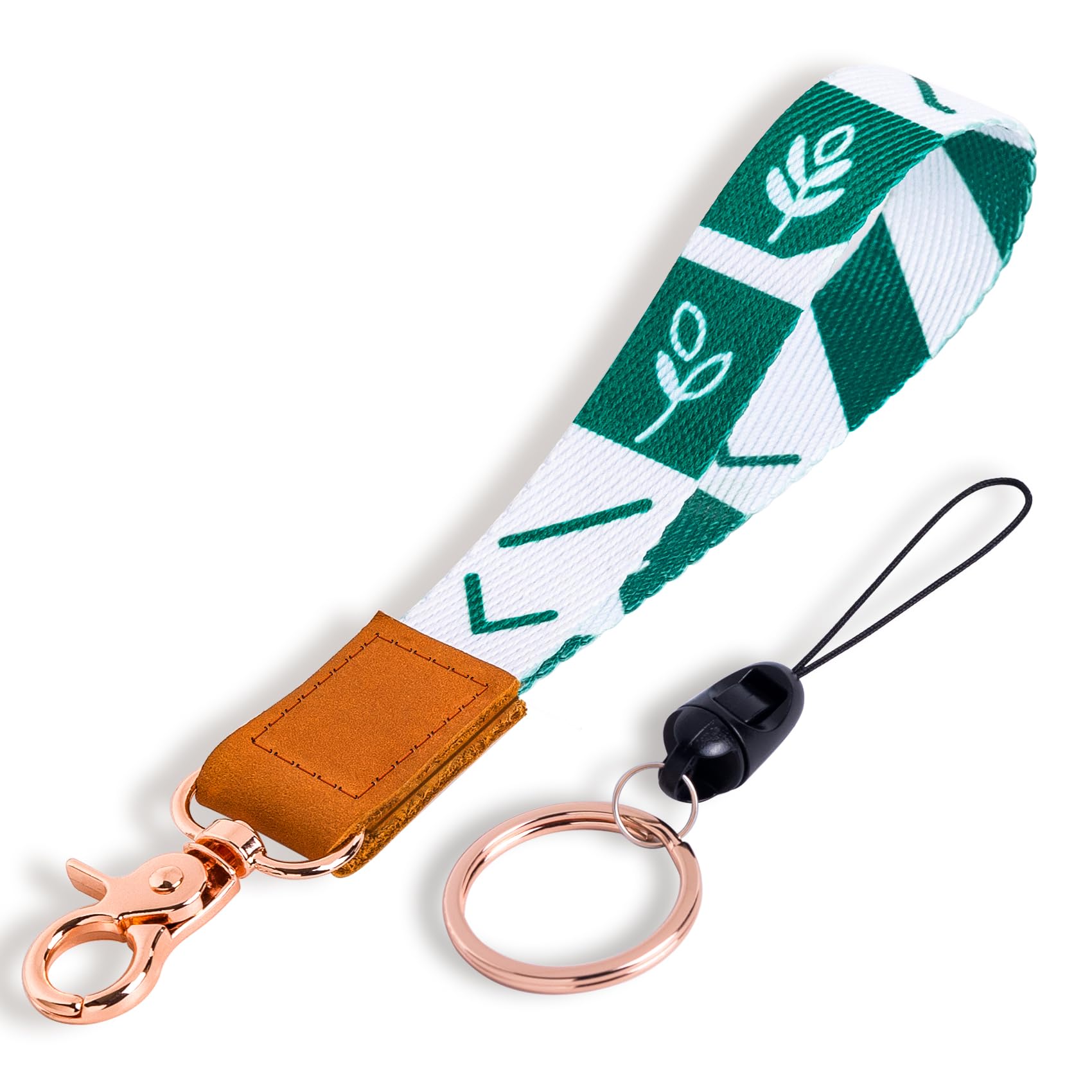 Avorast Keychain Wristlet, Wrist Lanyard For Keys, Key Chain Holder Wristlet Strap For Car Keys, Card Wallet, Cute Key Chains La