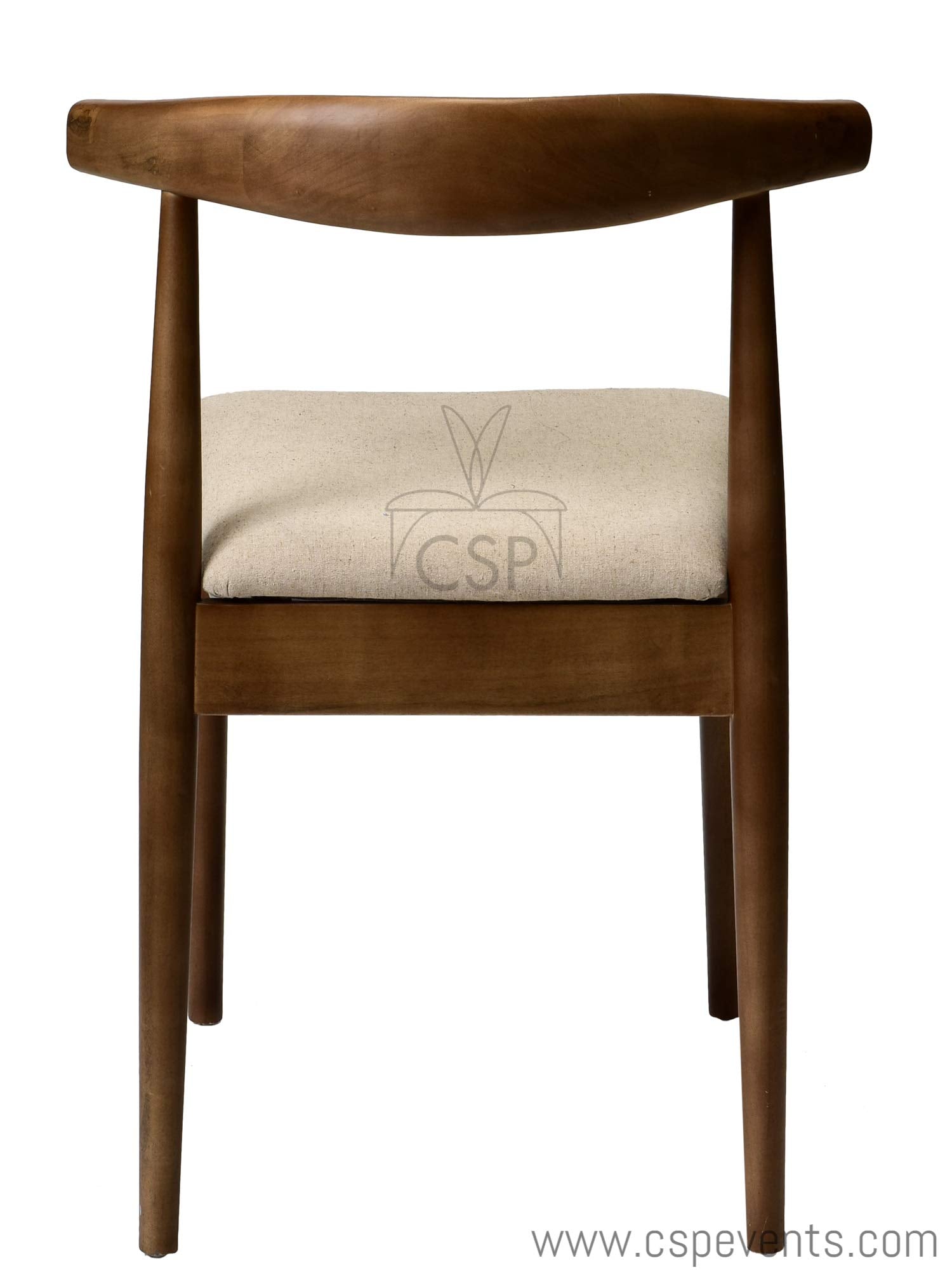 Commercial Seating Products Mid Century Café Tinted Raw Dining Chairs