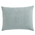 Beatrice Home Fashions Channel Chenille, Standard Sham, Blue