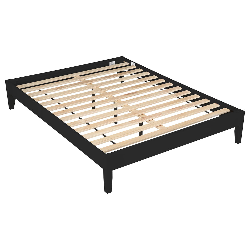 Coaster Home Furnishings Hounslow Platform Queen Bed Black