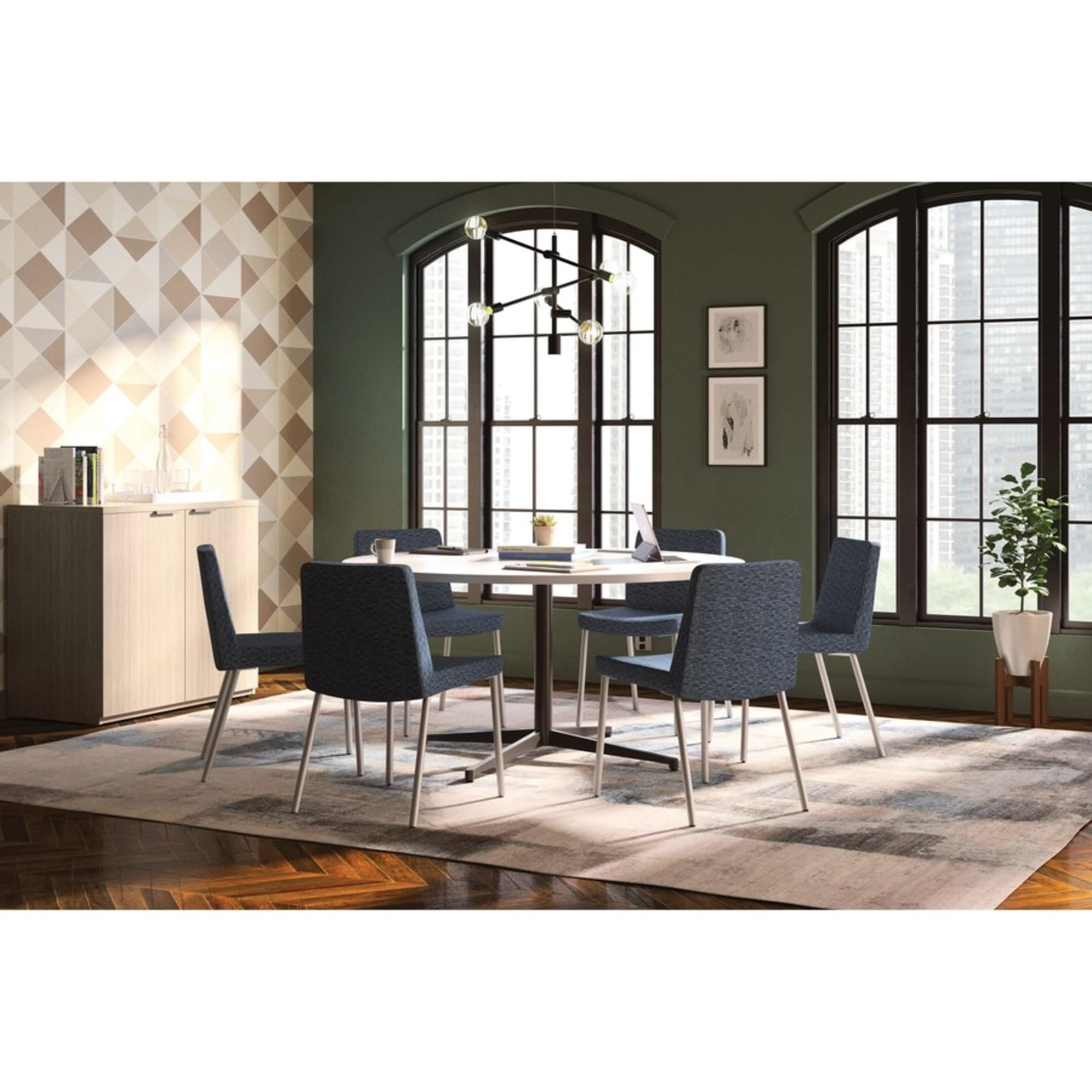 The Hon Company Hon Preside Panel (2 Pack), Mahogany Table Base, Double Pack