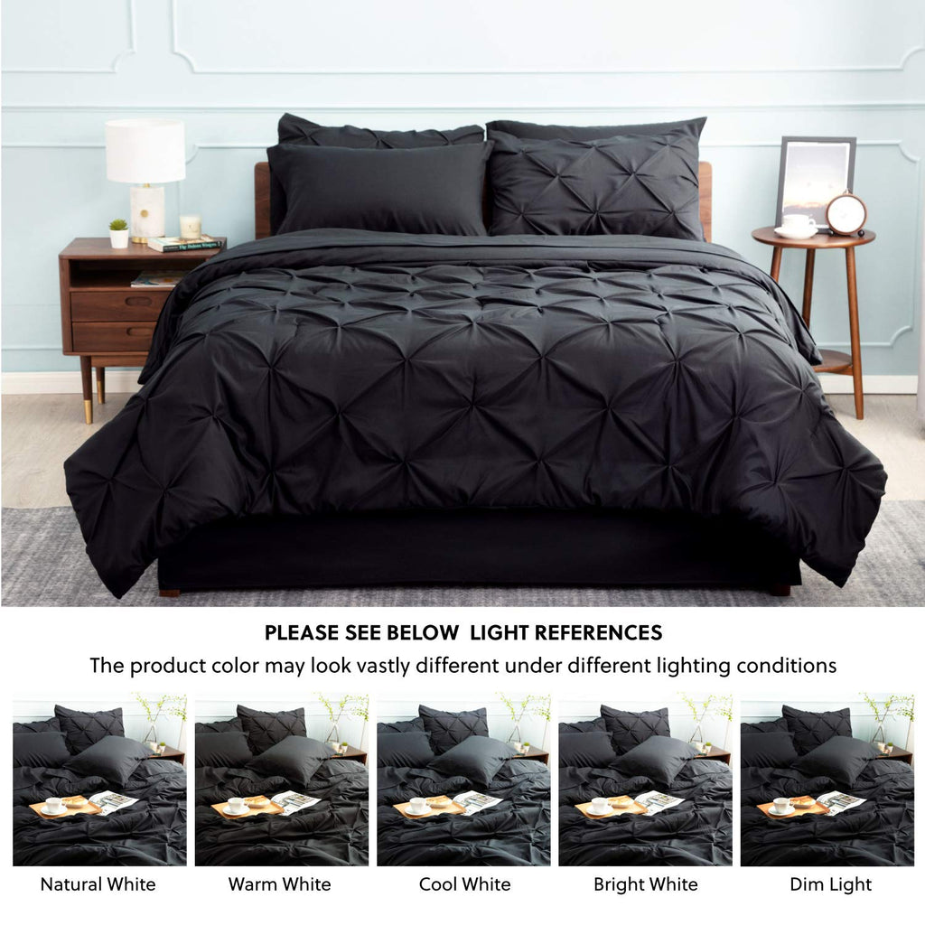 Bedsure Full Size Comforter Sets - Bedding Sets Full 7 Pieces, Bed In A Bag Beige Bed Sets With Comforter, Sheets, Pillowcases &