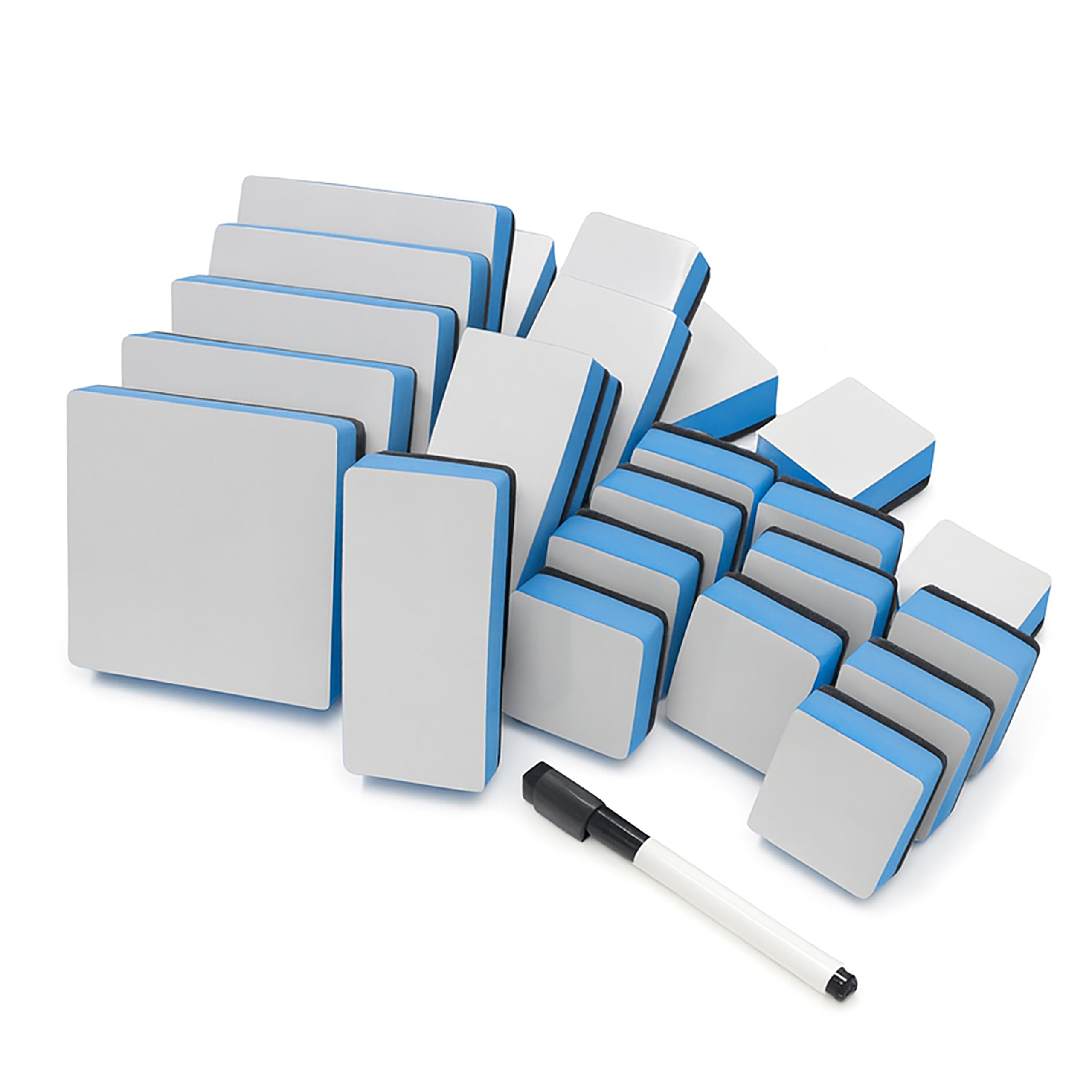 Dry Erase Board Buddies Combo Set - 25 Pack