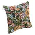 Blazing Needles Square Tapestry Throw Pillow, 17", Potpourri Floral
