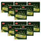 Cannabis Incense Cones And Cone Incense Burner Bundle Insence Insense Hem Incense