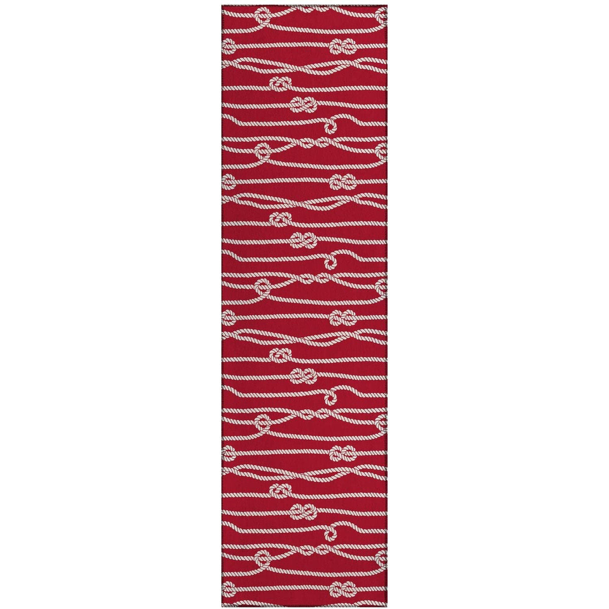 Harbor Ha7 Red Coastal Rug Runner 2' 3&quot; X 7 ' 6&quot;