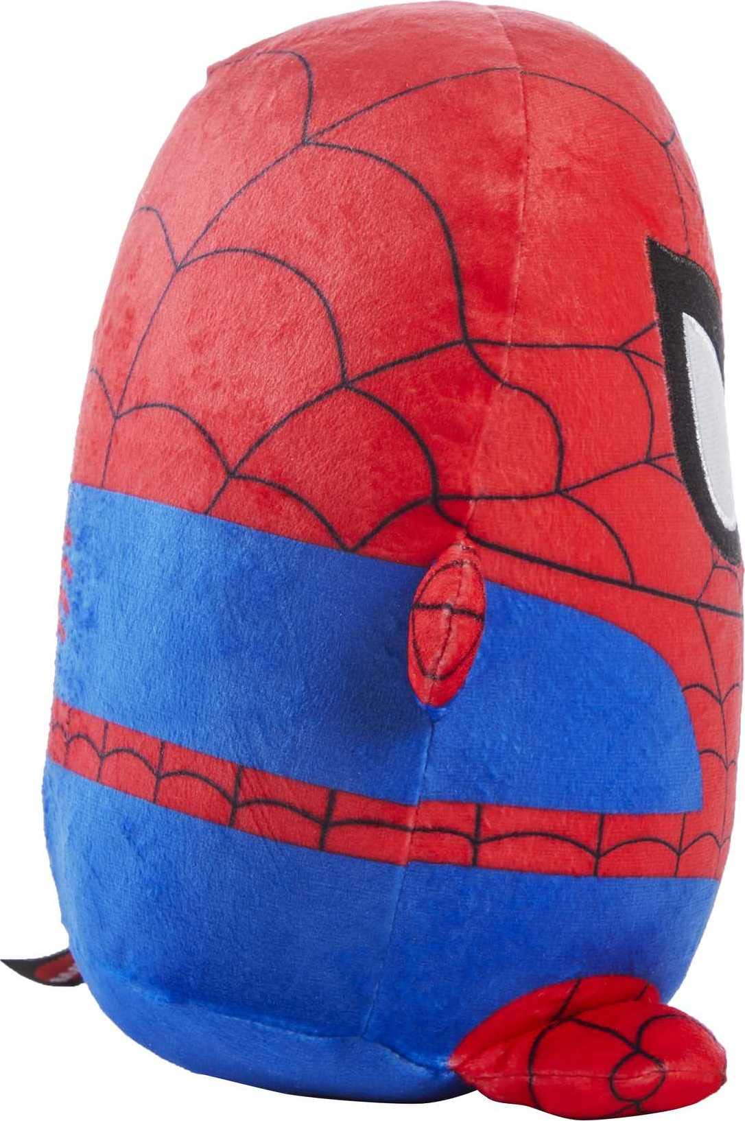Marvel Cuutopia 10-Inch Spider-Man Plush Character, Super Hero Soft Rounded Pillow Doll, Collectible Gift For Kids & Fans Ages 3