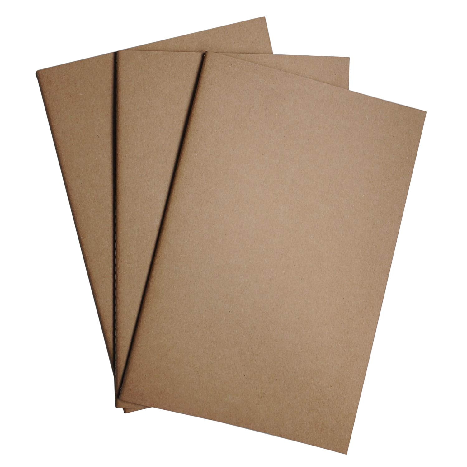 Wanderings Travelers Notebook Refill Inserts - 8.25 X 5.5 Inch - Dotted Paper, A5 Size - Set Of 3 - Journal Refills For Leather