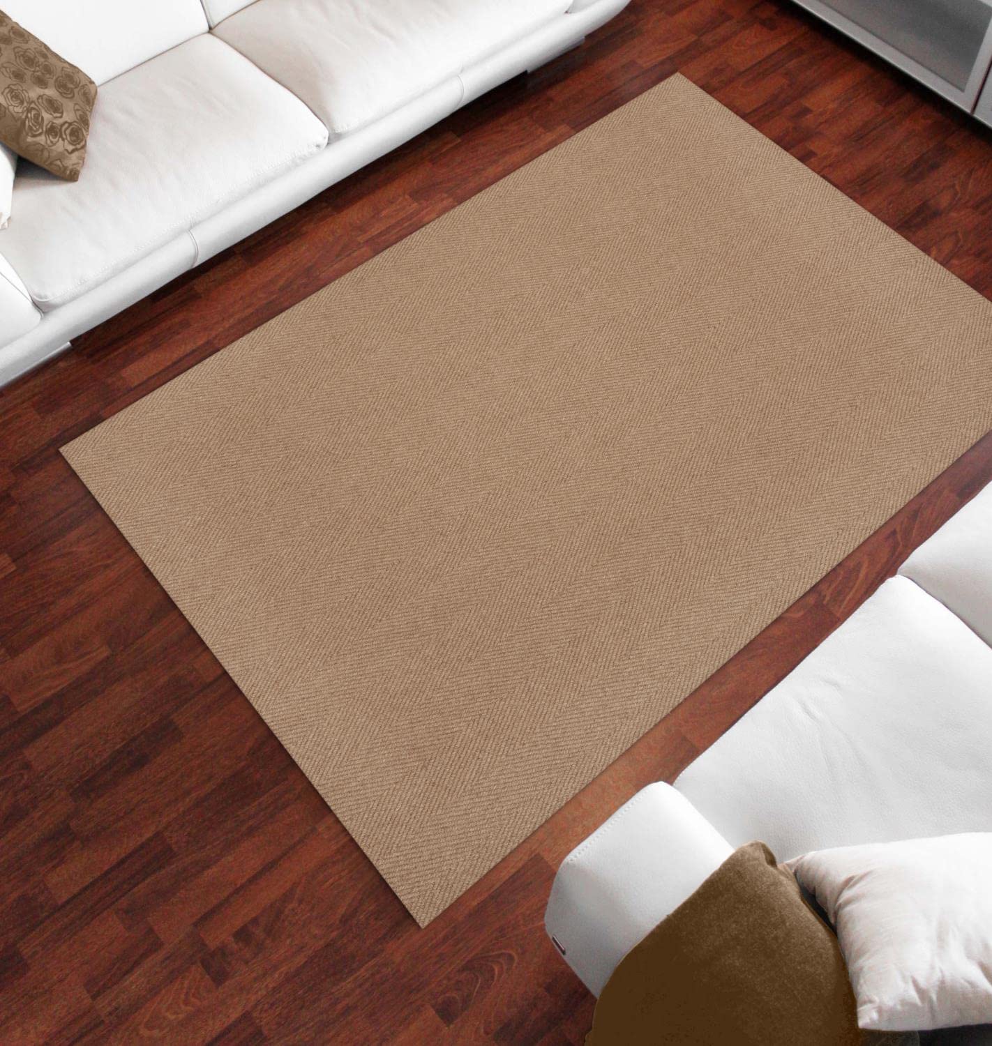 Dalyn Rugs Monaco Sisal Area Rug, 3'6" X 5'6", Ecru