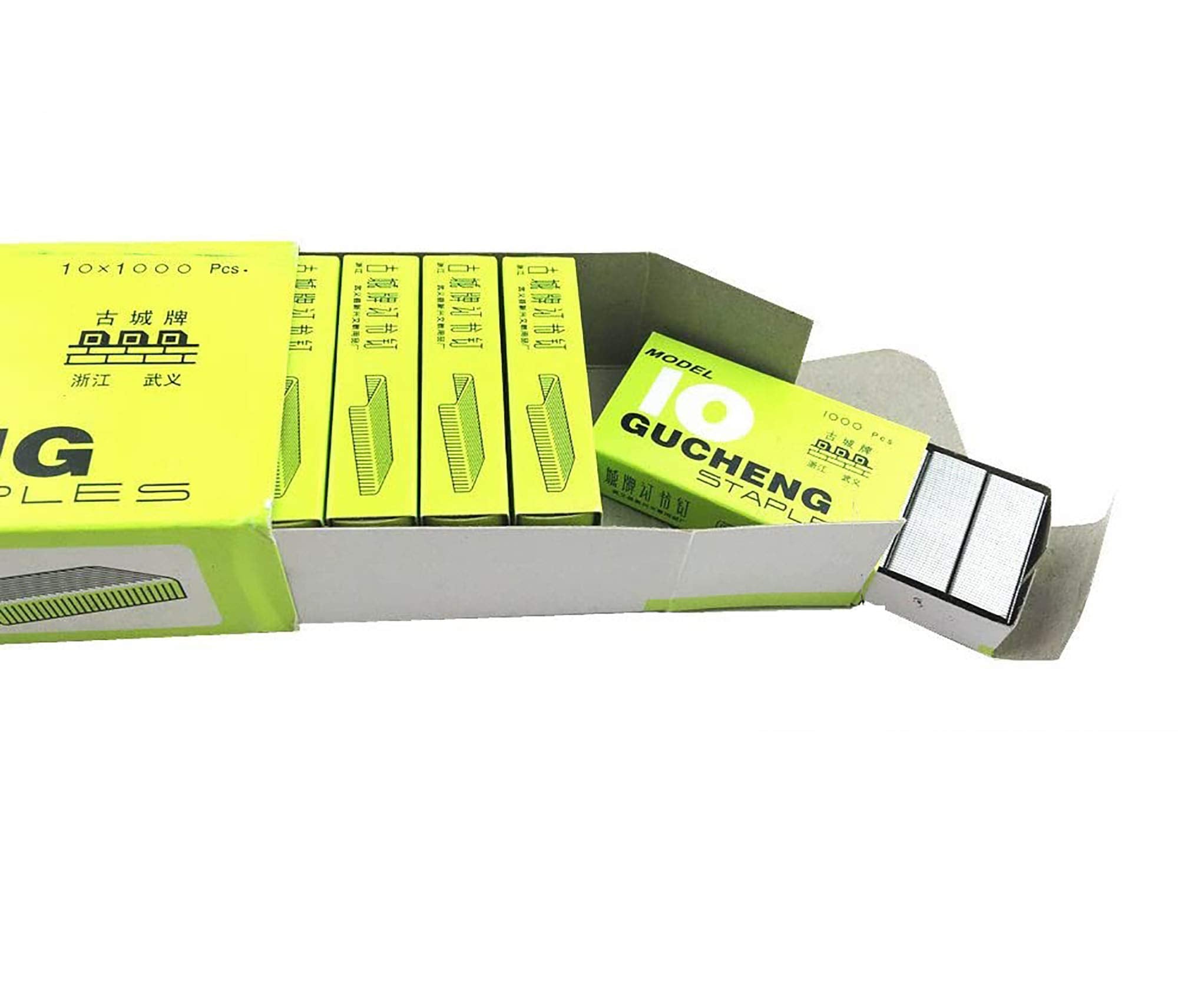 Y&Y Star No. 10 Mini Premium Staples For Staplers,10,000Pcs (Total 10Box,1,000 Per Box) (10,000Pcs)
