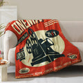 Movie Blanket Gifts For Women Men Girls Boys Vintage Cinema Theater Film Player Print Presents For Kids Adults Teen Birthday Chr