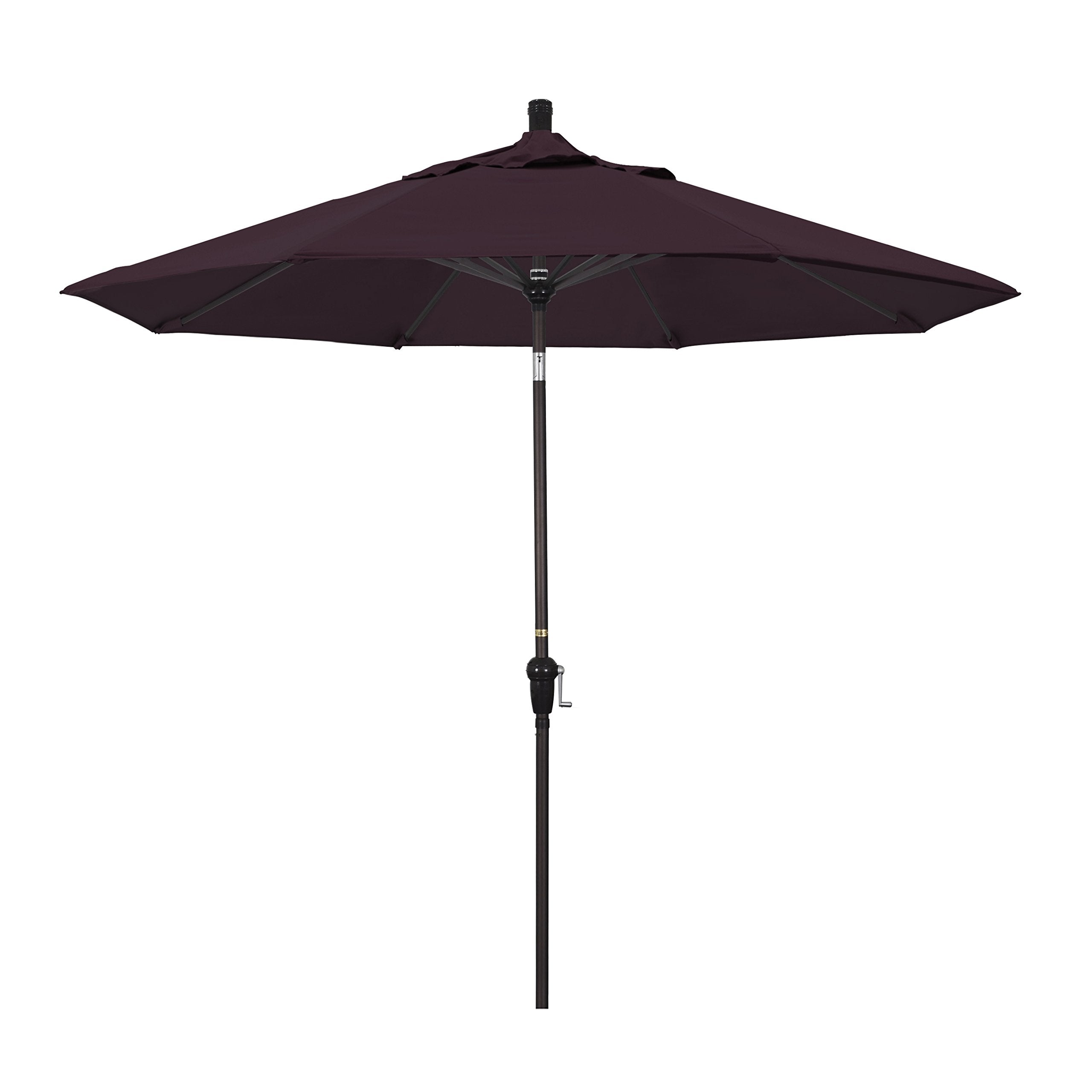 California Umbrella Sdau908117-Sa65 Sunset Series Patio Umbrella, Pacifica Canvas, Purple