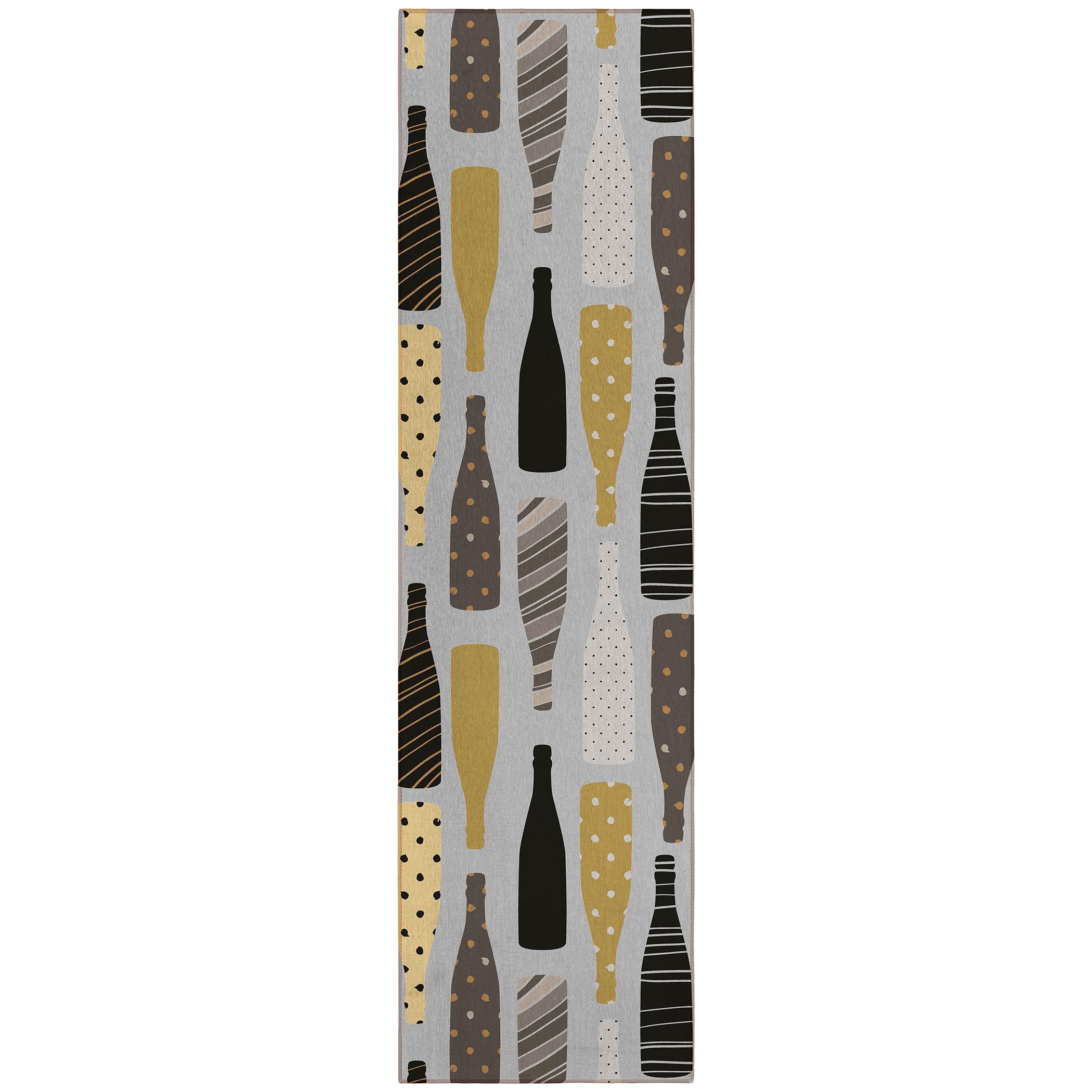 Dalyn Rugs Indoor/Outdoor Kendall Ke12 Gray Washable 2'3" X 7'6" Runner Rug