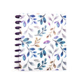 Talia Discbound Notebooks, Planner, Customizable, (Daylily W/Strong Purple Discs, Midsize 14238 (7.5In X 9.75In))