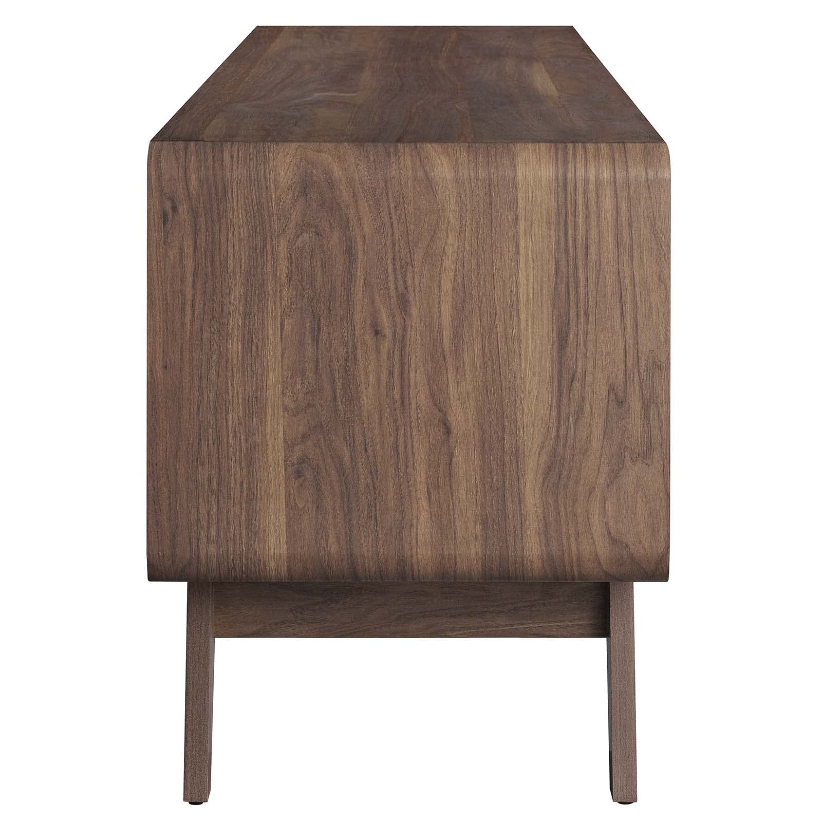 Modway Transmit Entertainment-Stands, 60 Inch, Walnut White