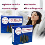 Nag Champa Incense Cones - Total 20 Cone Incense - Dual Pack Of 10 Insence Cones - Incense Cones Scented - Cone Incense Scents -