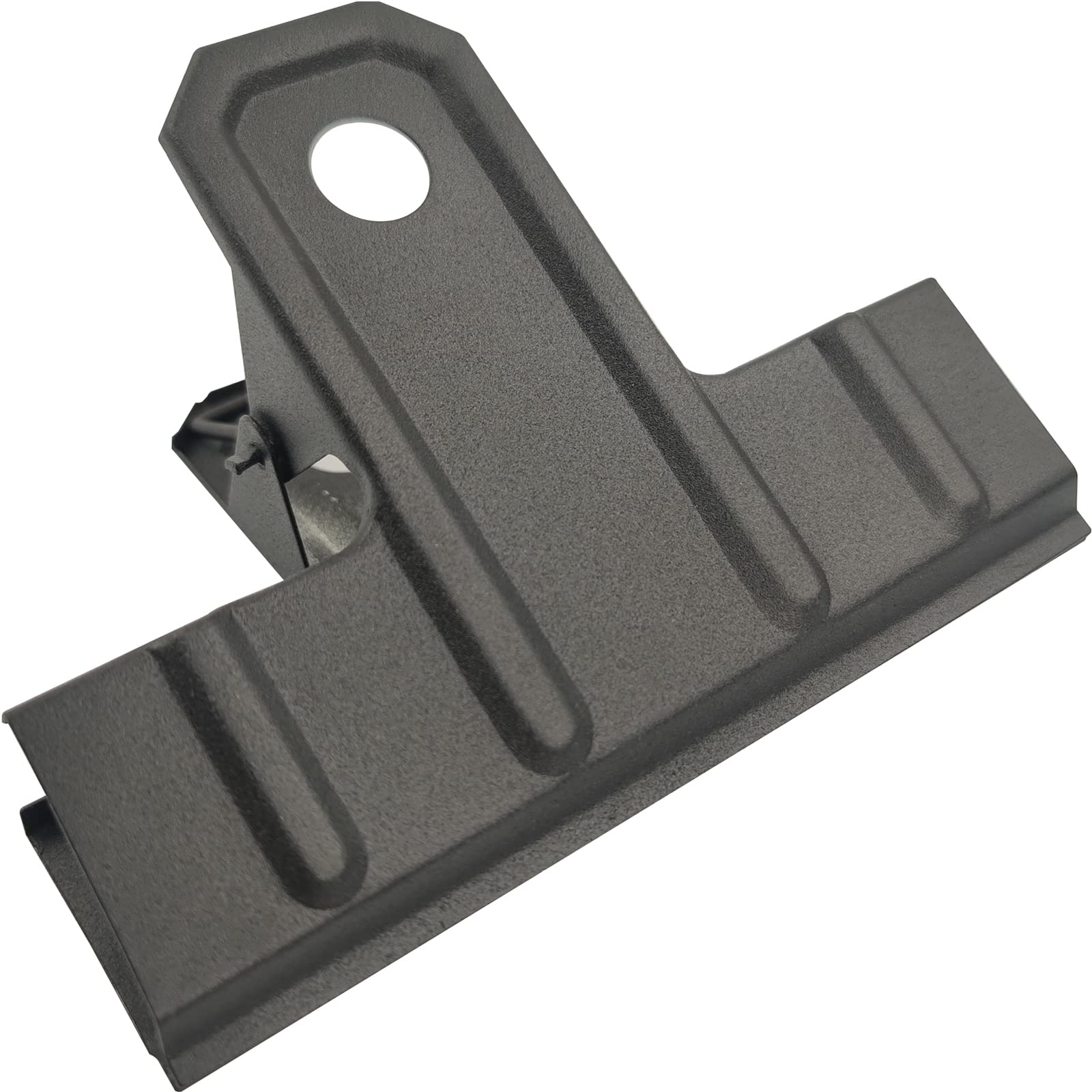 Locci Black Large Bull Clips,10 Pcs Extra Large Binder Clips 4.3 Inch Giant Binder Clips,Jumbo Binder Clips For Home,Work,Art,Of