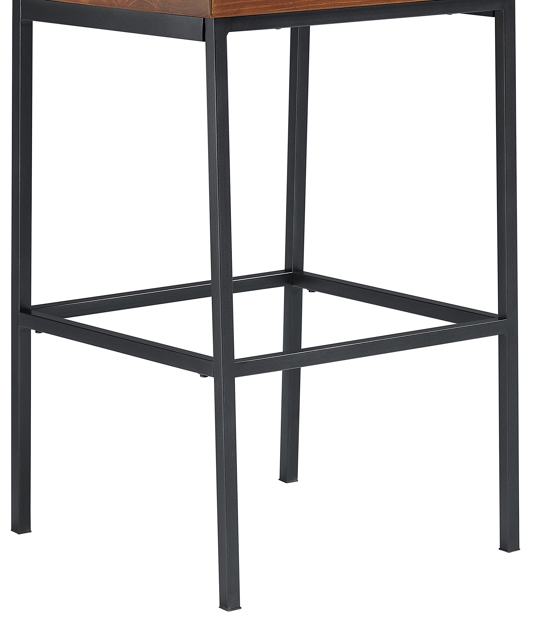 Progressive Furniture Sawyer Wood/Metal Bar Stool, Brown