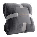 Tasthrow Large Flannel Fleece Throw Blanket, 90  90 Inch - Cozy Lightweight Thick Blanket - All Seasons Suitable For Women, Men