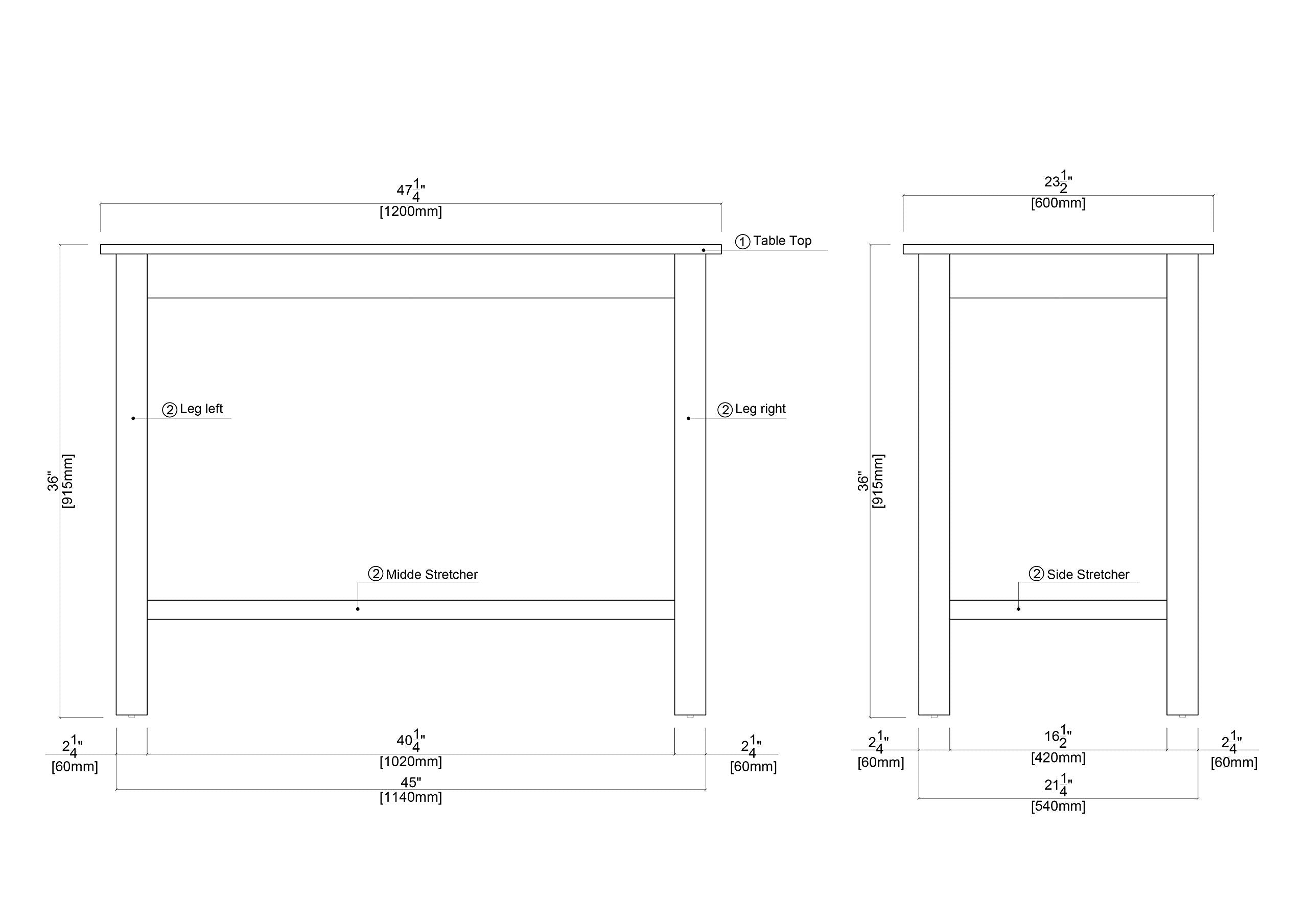 Boraam Sonoma Pub Table, Barnwood Wire-Brush
