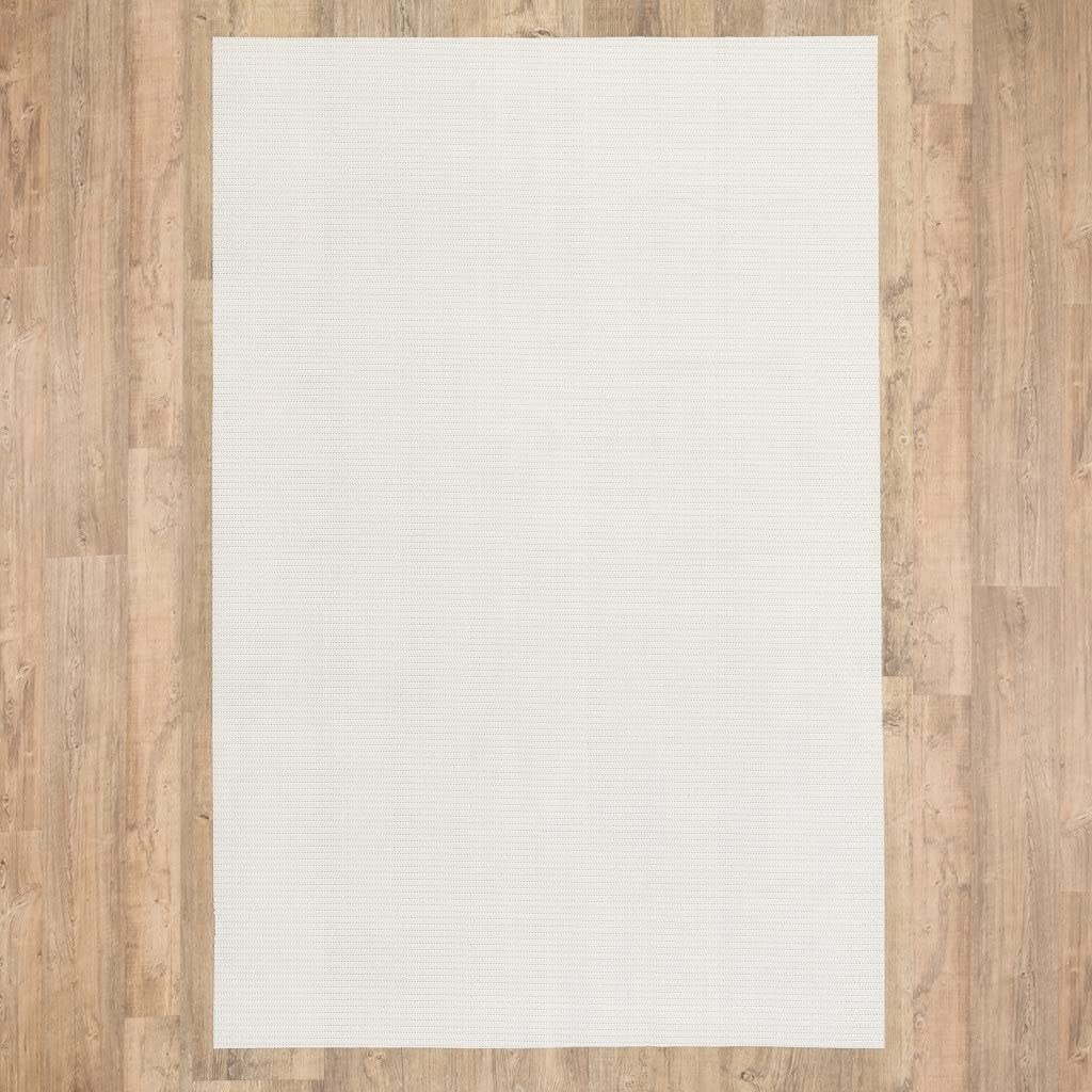 HomeRoots PVC Coated Polyester 10' x 13' Standard Beige Non Slip Rug Pad