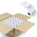 Tk Thermal King, (50 Rolls) 2 1/4' X 50' Feet Thermal Paper, Pos Cash Register Receipt Rolls, Fits All Credit Card Terminal, Pr