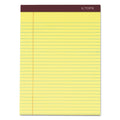 Tops 63950 Notepad,Wide Ruled,50 Sheets,8-1/2-Inch X11-3/4-Inch ,12/Pk,Canary
