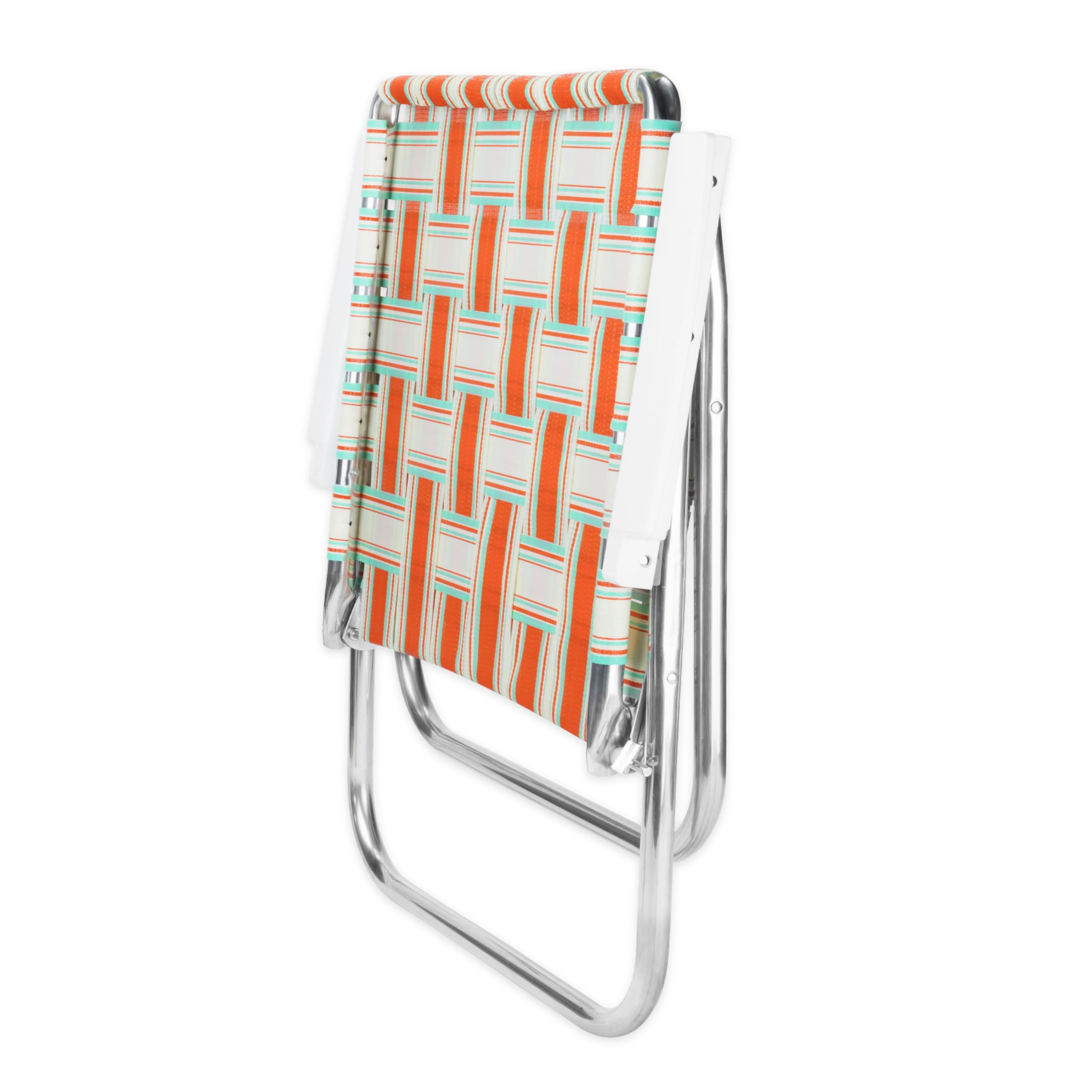 Lawn Chair Usa | Folding Aluminum Webbed Chair For Camping, Sports, And Beach | Magnum - Surfside