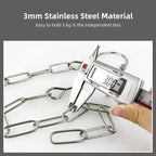 [Pack Of 4Pcs] Waikas Storage Hanger Stainless Steel For Cloth,Ten-Ring Tiered Storage, Saves 9 Times Space, Bedroom Closet Orga