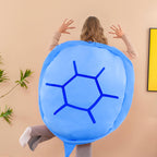 Cuecutie 40 Inch Wearable Turtle Shell Pillows Giant Tortoise Plush Pillow Green Turtle Shell Stuffed Animal Costume Plush Toy F