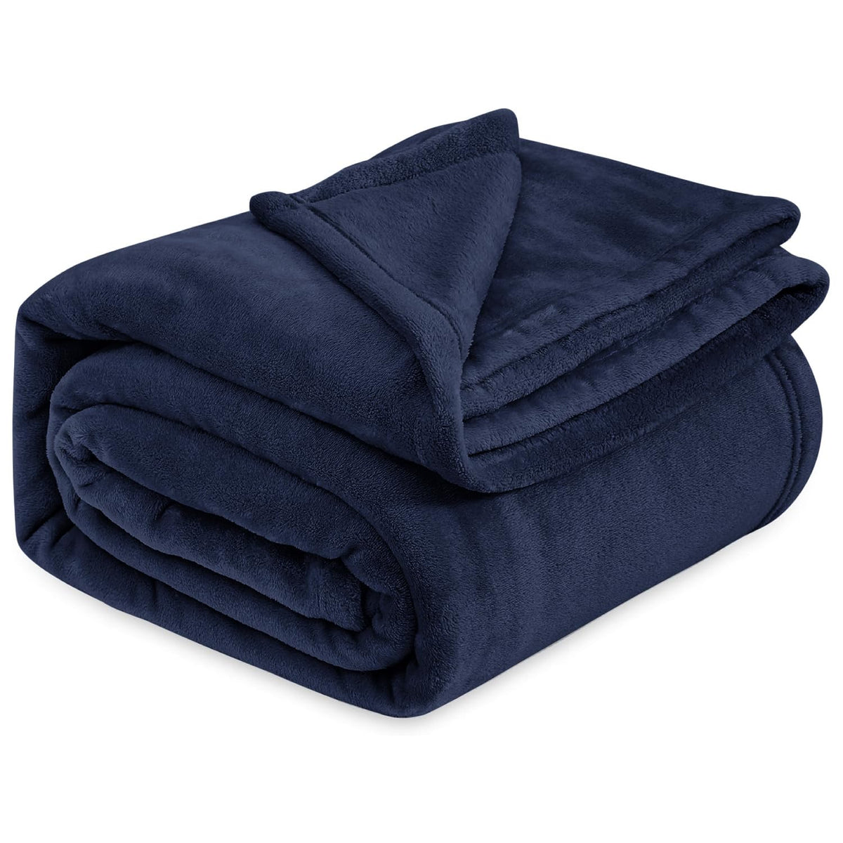 Cloth Fusion Nimbus 280 GSM Fleece Blanket, Navy, Single 58x86 inches