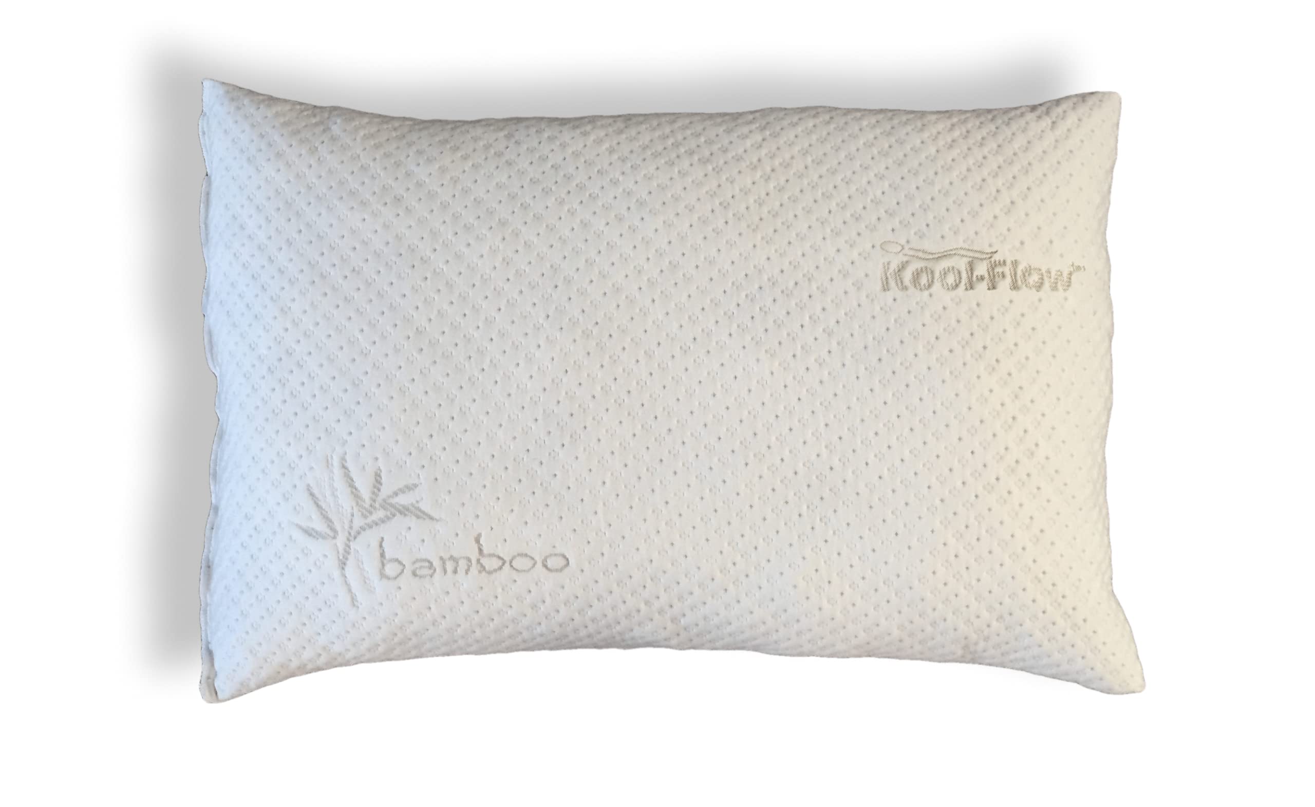 Xtreme Comforts Memory Foam Pillows Made In The Usa - Queen Size, Slim Cooling Pillow For Sleeping On Side, Back & Stomach - Fir