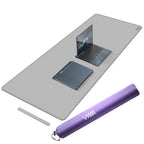 Vyaaa Leather Desk Mat, 55'  23.6' Large Mouse Pad, Desktop Protector For Desk, Multifunctional Keyboard Mouse Pad For Home Or
