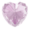 Pink Crystal Diamonds Paper Weights With Gift Box, 80Mm Hot Pink Heart Shape Real Crystal Diamond Glass Gems Paperweight, Big Di