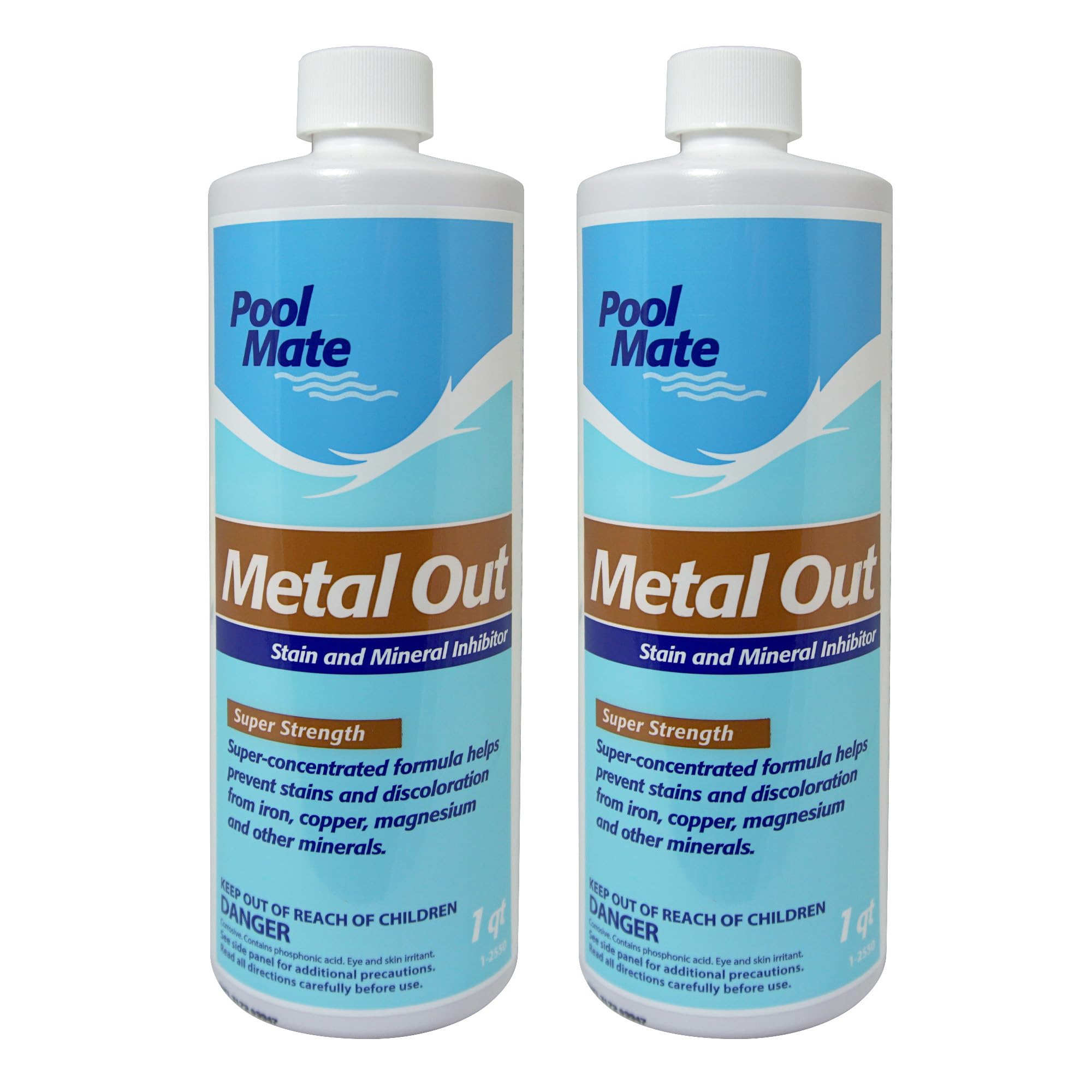 Pool Mate 1-2550-02 Metal Out Swimming Pool Mineral Remover, 2-Pack