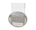 Outdoor Business Card Holder With Window Hook Holds 3.5' X 2' Contact Cards For On The Go Marketing Clear Plastic Vehicle Cadd