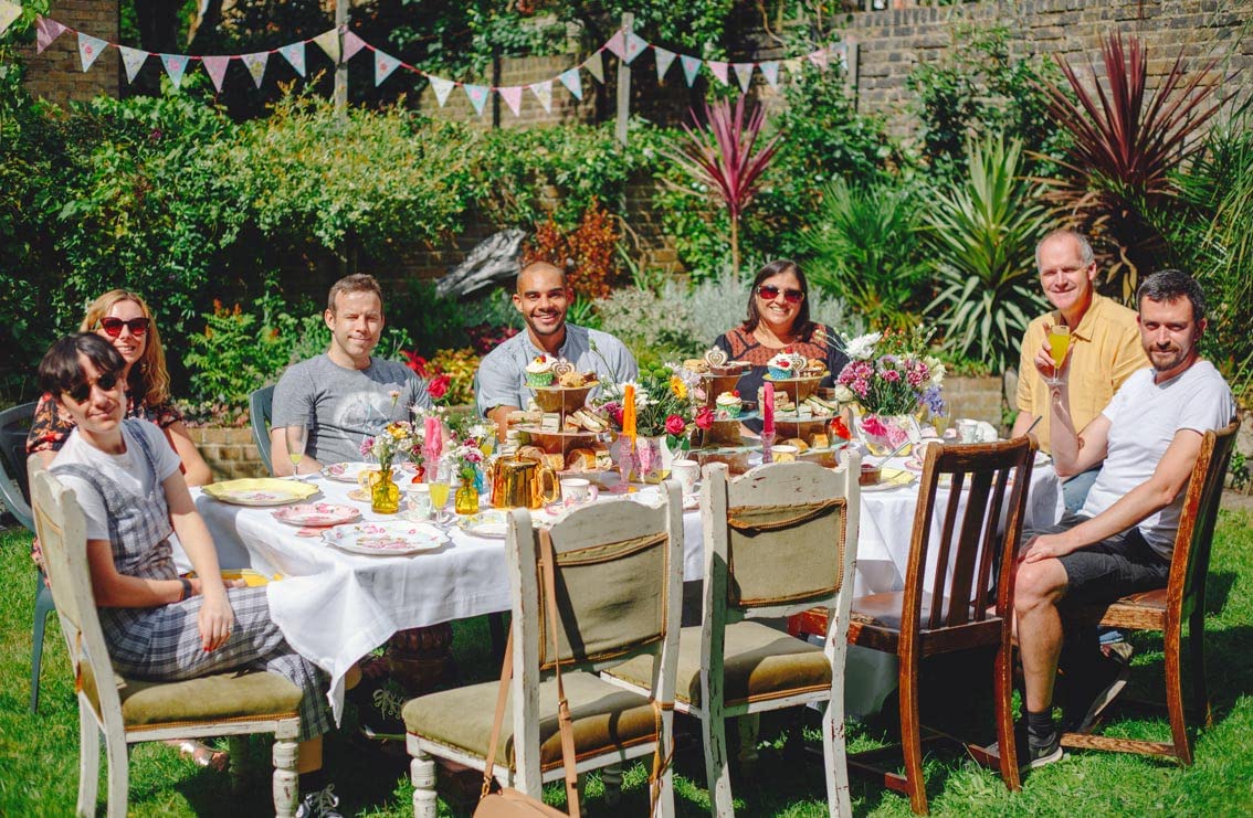 Talking Tables Tea Party Happy Birthday Floral Napkins | Truly Scrumptious | Also Great For Birthday Party, Baby Shower, Wedding