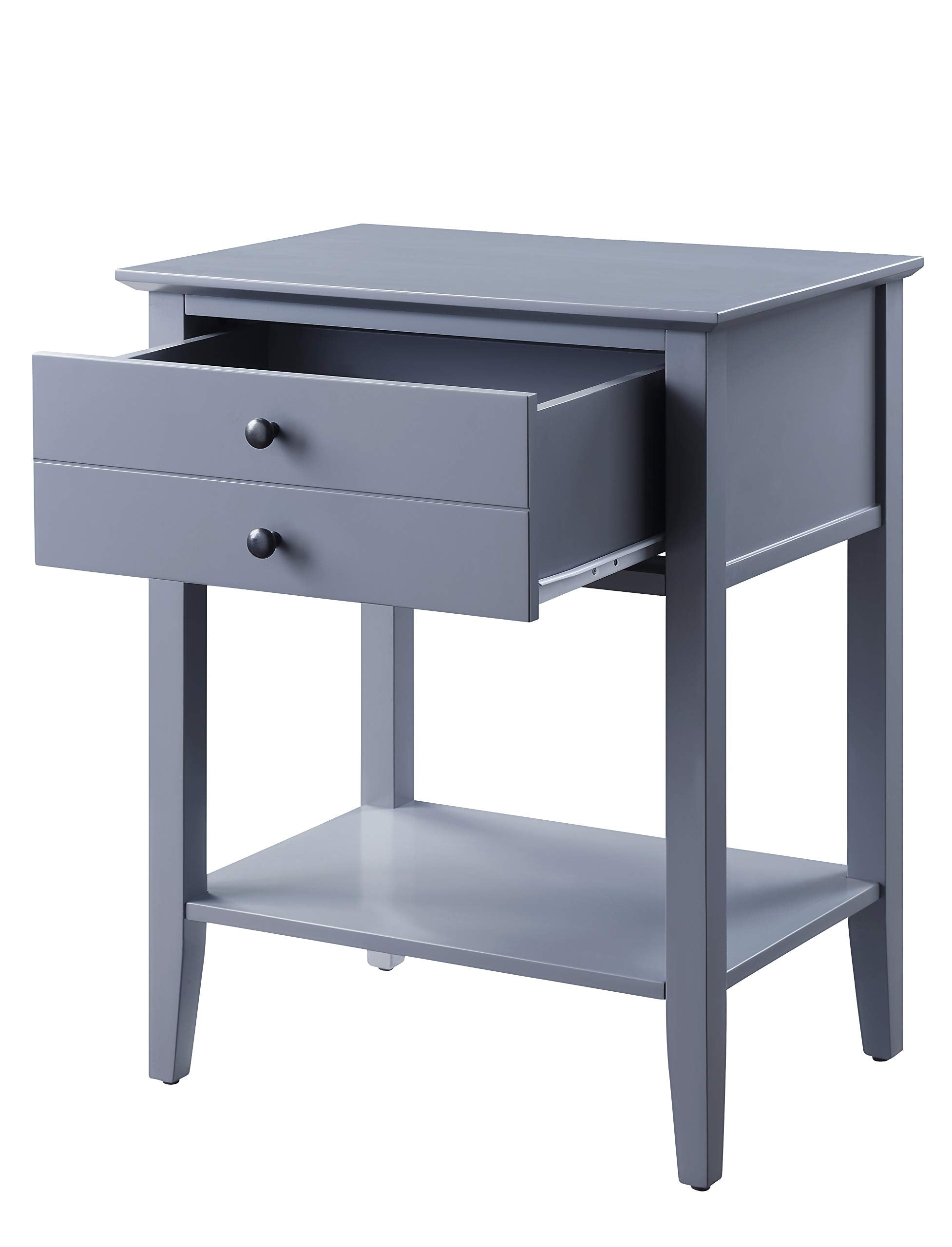 Acme Grardor Wooden Side Table - Thumbnail 2