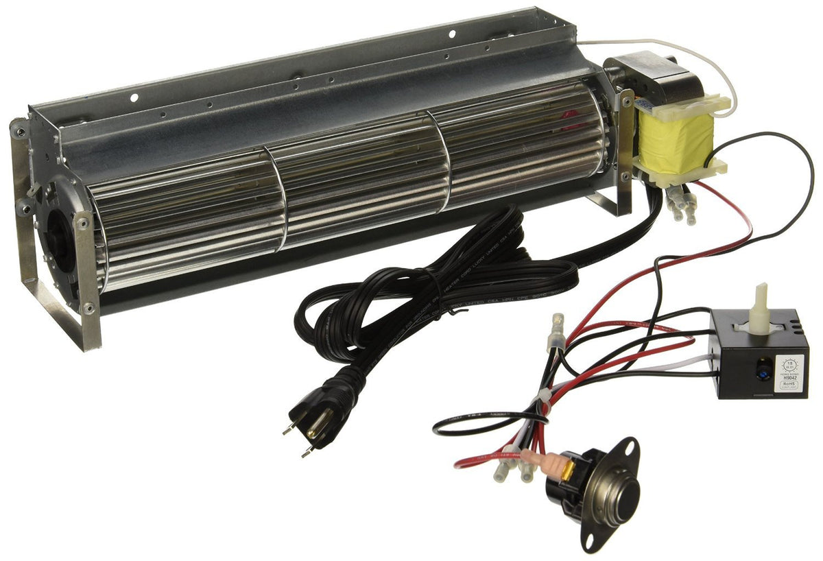 Tjernlund FB15DLX Fireplace Blower Kit with Thermo Switch, 15 in, 160 CFM
