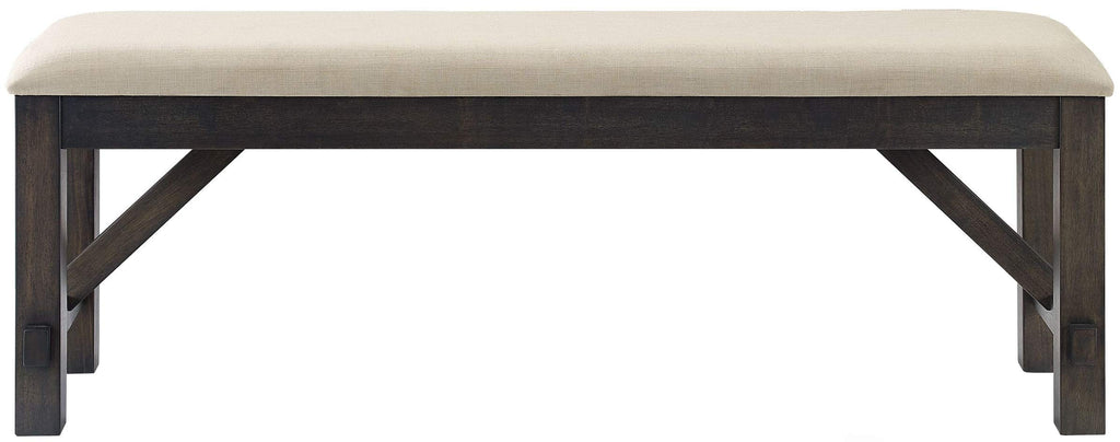 Crosley Furniture Hayden Wood Dining Bench For Entryway Or Mudroom, Slate