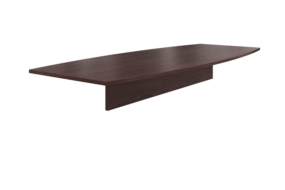 The HON Company HON Preside, 120&quot;, Mahogany Table Top, Brown