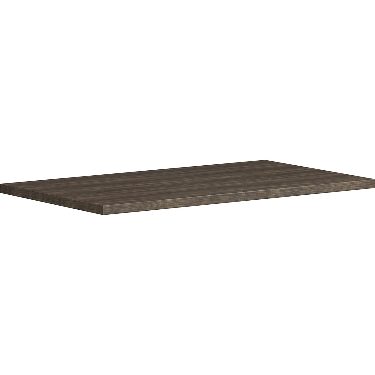 HON Coze Table Desk Rectangle Worksurface Top, 42 x 24, Florence Walnut