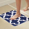 IVAZA Bath mat Water Absorbing Mat for Bathroom Quick Dry Rubber Backed AntiSlip Floor Mat Non Slip Mat for Home, Kitchen (40 x