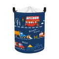 HUUMONSS Cars Laundry Hamper Cartoon Vehicle Large Storage Basket Collapsible Parents Organizer Boy Toy Clothes Bins for Bedroom