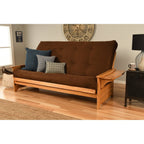 Somette Coil Hinged Queen-size Mattress (Mattress Only) Suede Peat Foam, Cotton Innerspring Traditional, Casual 8 in